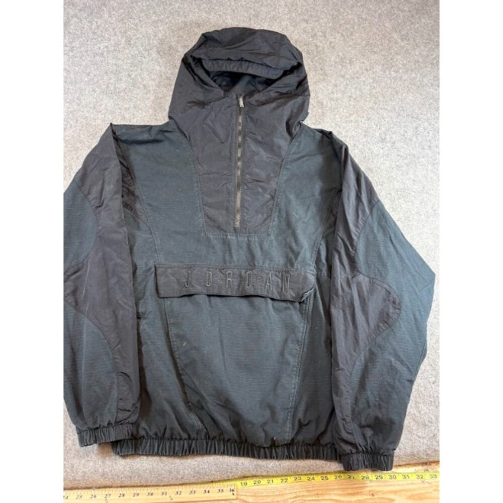 VTG Y2K Nike Air Jordan Anorak Windbreaker Jacket Men XL 1/2 Zip Sportswear RARE - Picture 1 of 7